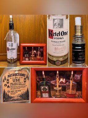 Ketel One Tiki torch